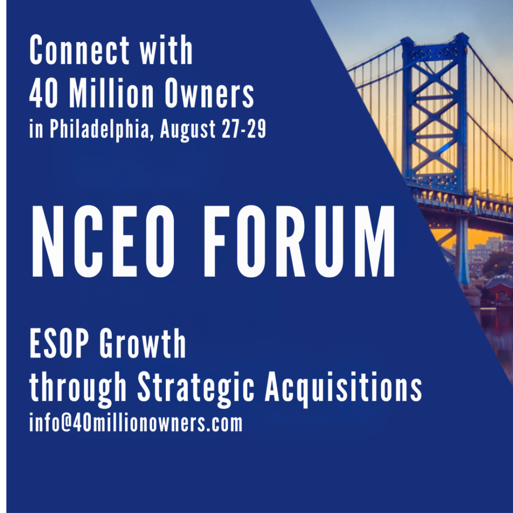 Meet us at the NCEO&nbsp;Forum